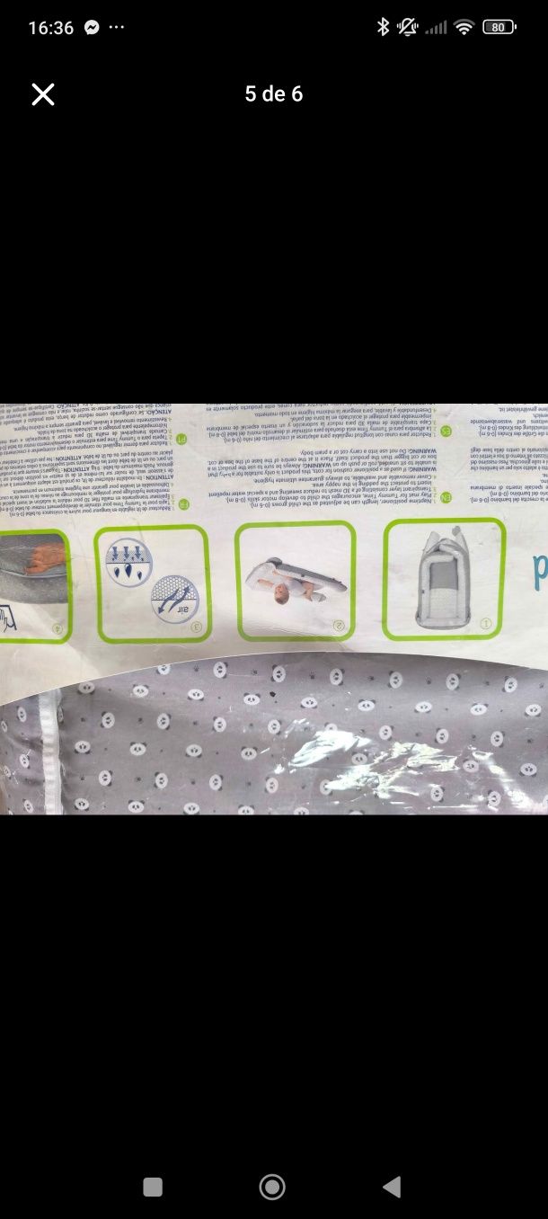 Ninho chicco mummypod panda