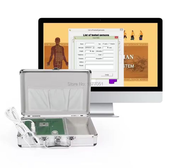 Aparelho de diagnóstico de meridianos de acupuntura