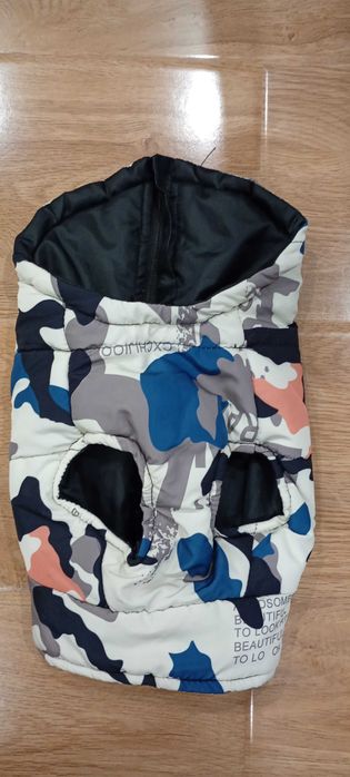 осенне-зимняя жилетка для маленькой собаки 2-х видов