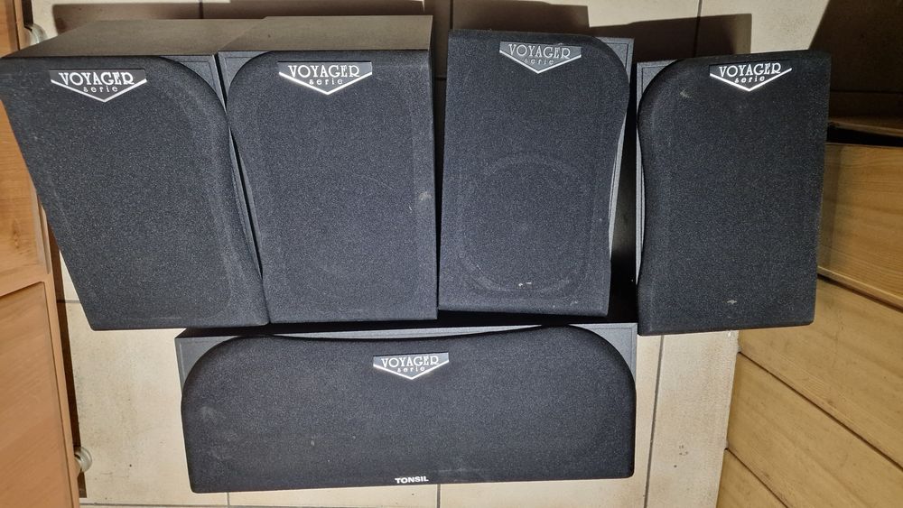 Sprzedam Kolumny Tonsil Voyager Sat 120W, centralny  Voyager 100W