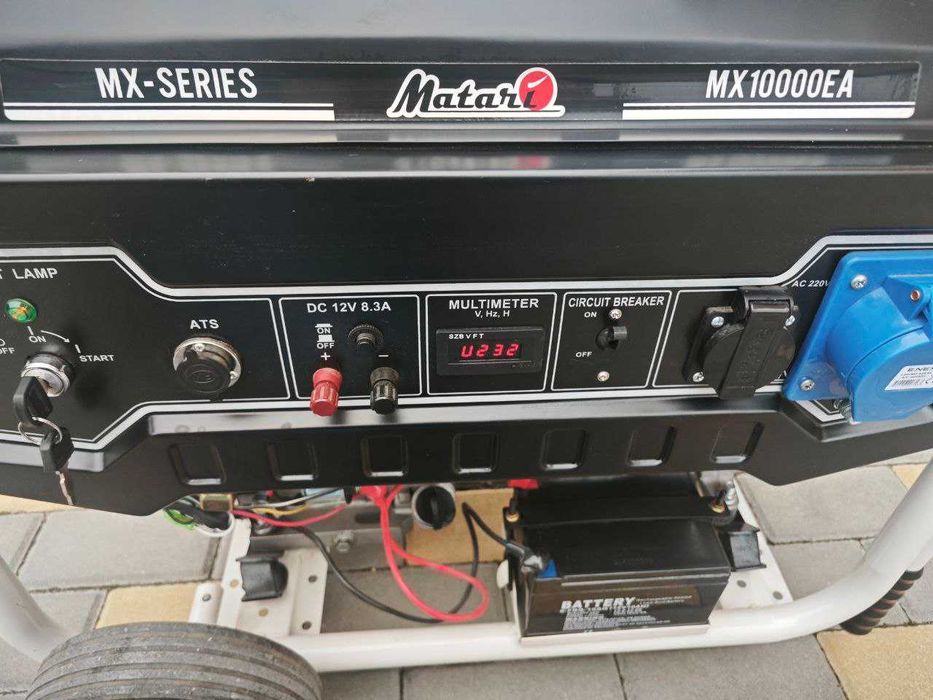 Бензиновий генератор Matari MX10000EA