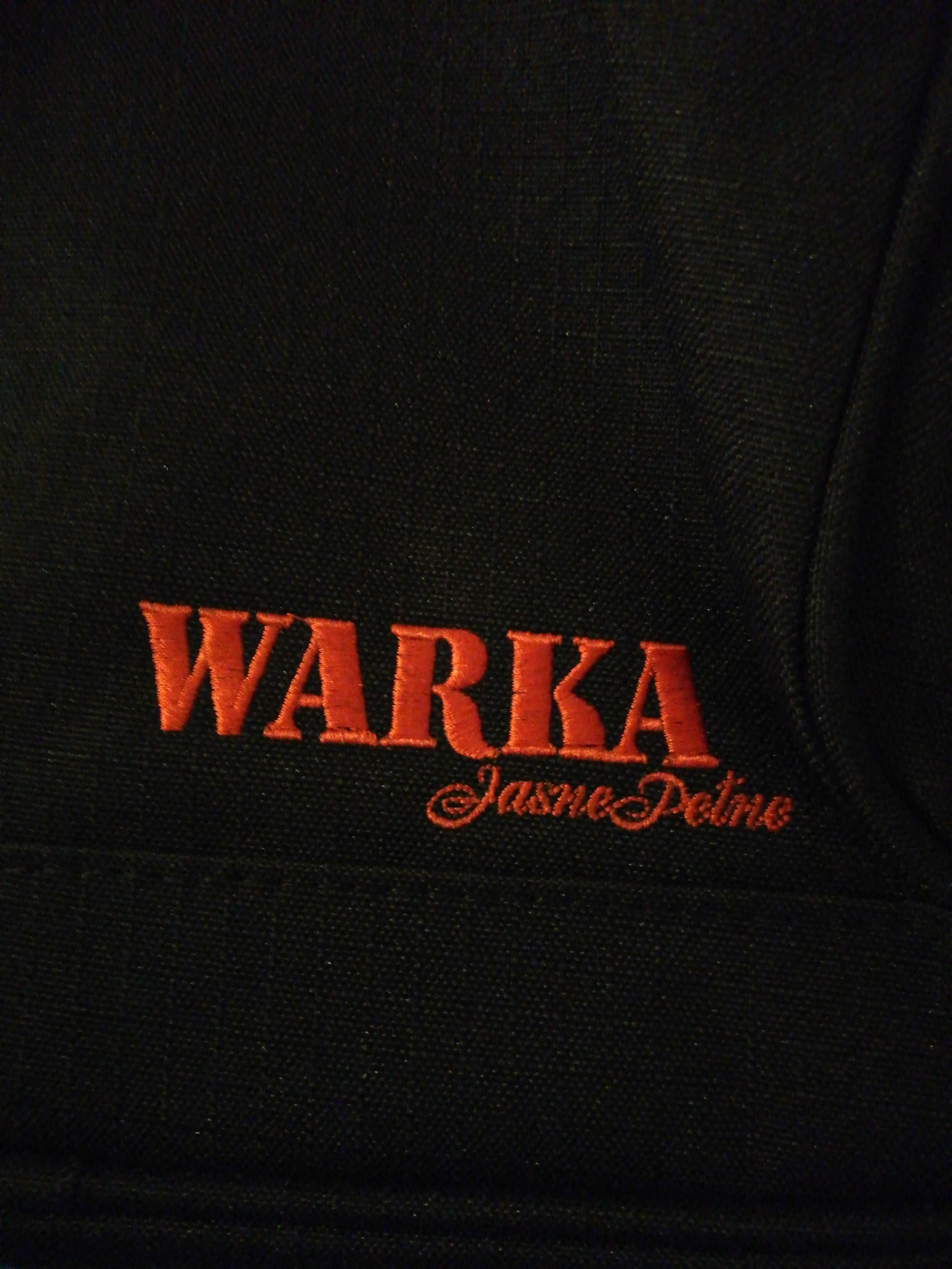 Plecak z logo piwa Warka, nowy