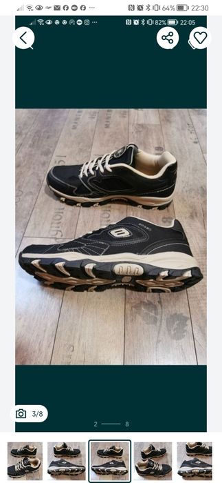 Trekingowe Sportowe Buty Męskie Lekkie Wygodne Czarne