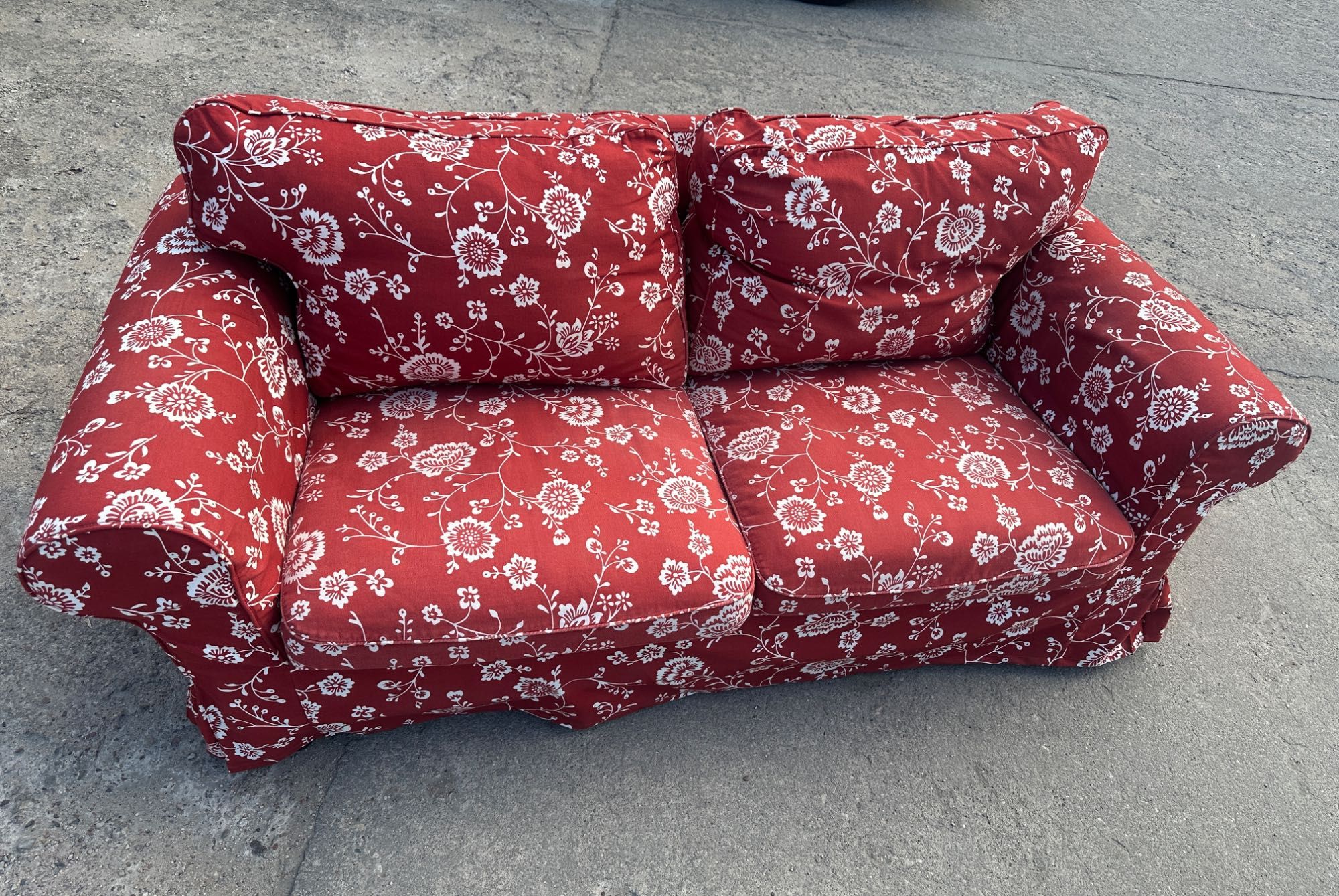 Kanapa Ektorp IKEA dwuosobowa nierozkładana