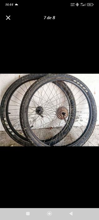 Bicicleta BTT/material BTT