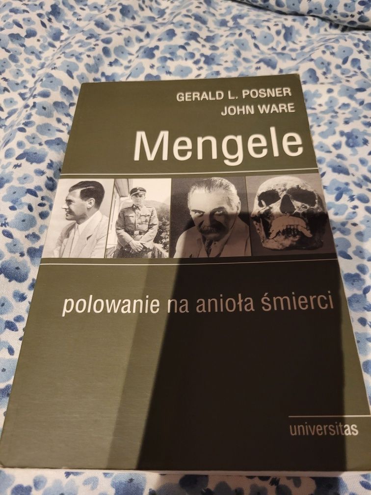 Książka "Mengele-Polowanie na Anioła Śmierci z Auschwitz "Tanio!