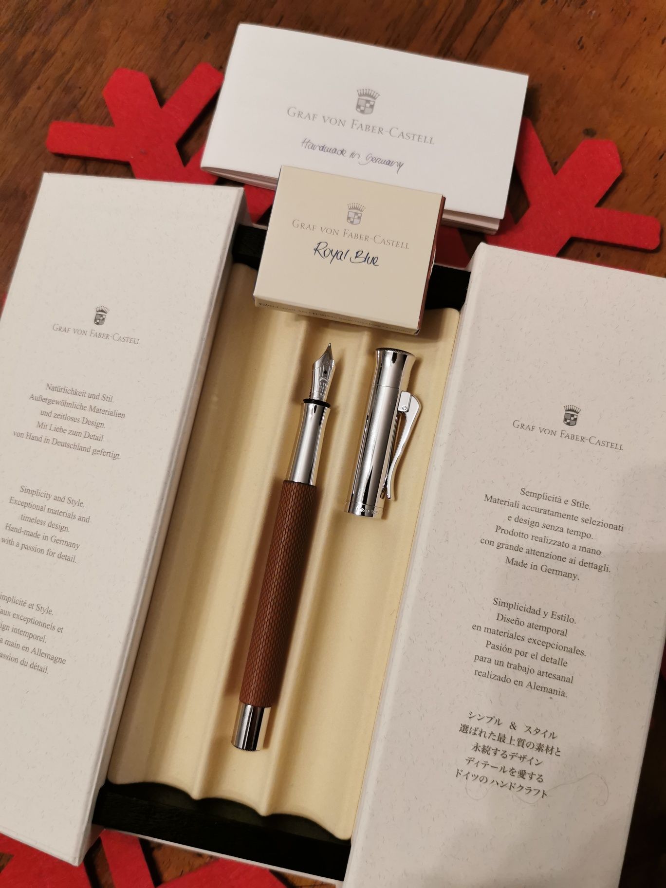 NOWE pióro wieczne graf von faber-castell