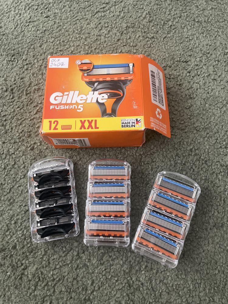 Gillette Fusion5 wkłady ostrza wymienne 12szt 2407