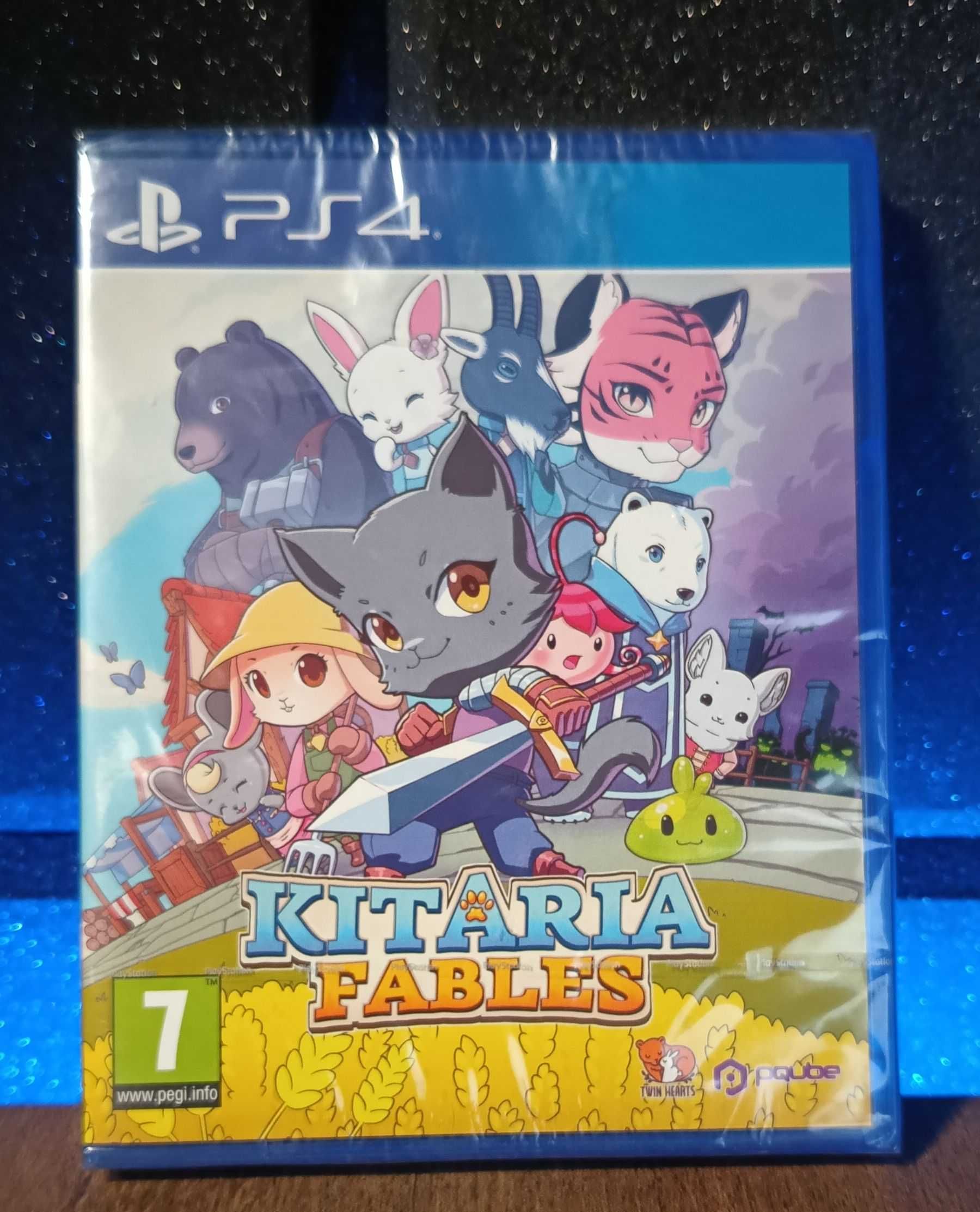 Kitaria Fables PS4 / PS5 MEGA gra RPG z kotami, dla dzieci i dorosłych