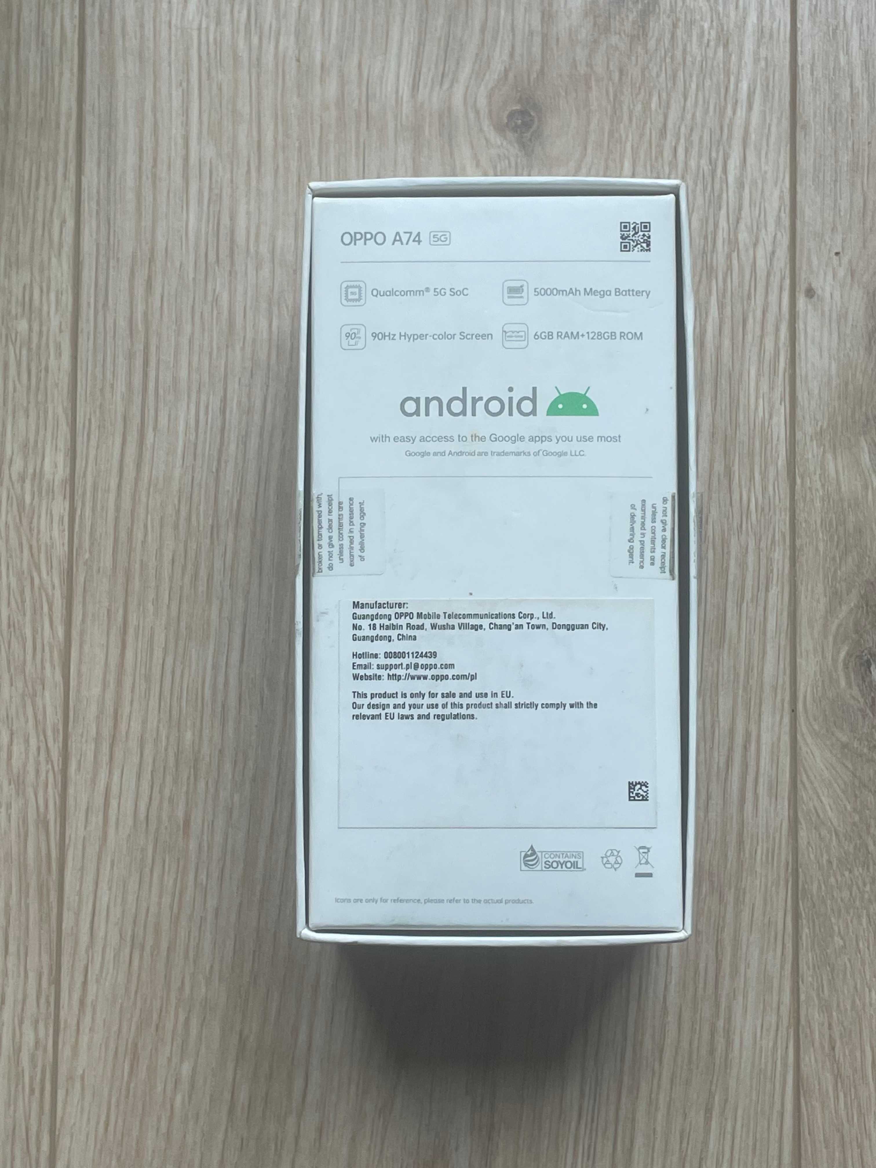 Oppo A74 5G CPH2197 6/128GB Czarny