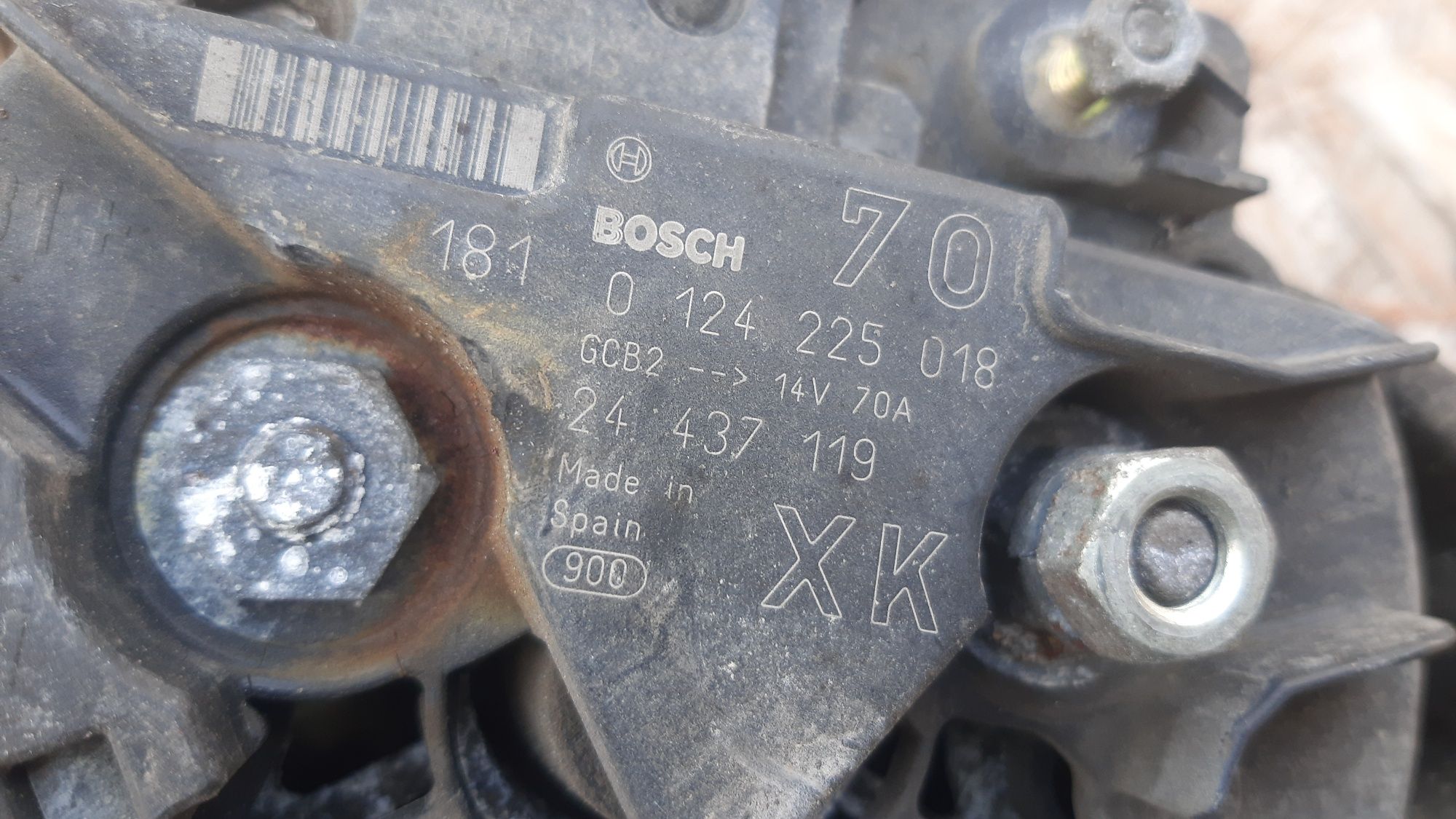 alternator Bosch  Opel Corsa C Agila Meriva 1.0 1.2 1.4