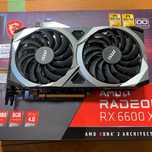 видеокарта rx 6600 xt msi mech 2x . работает