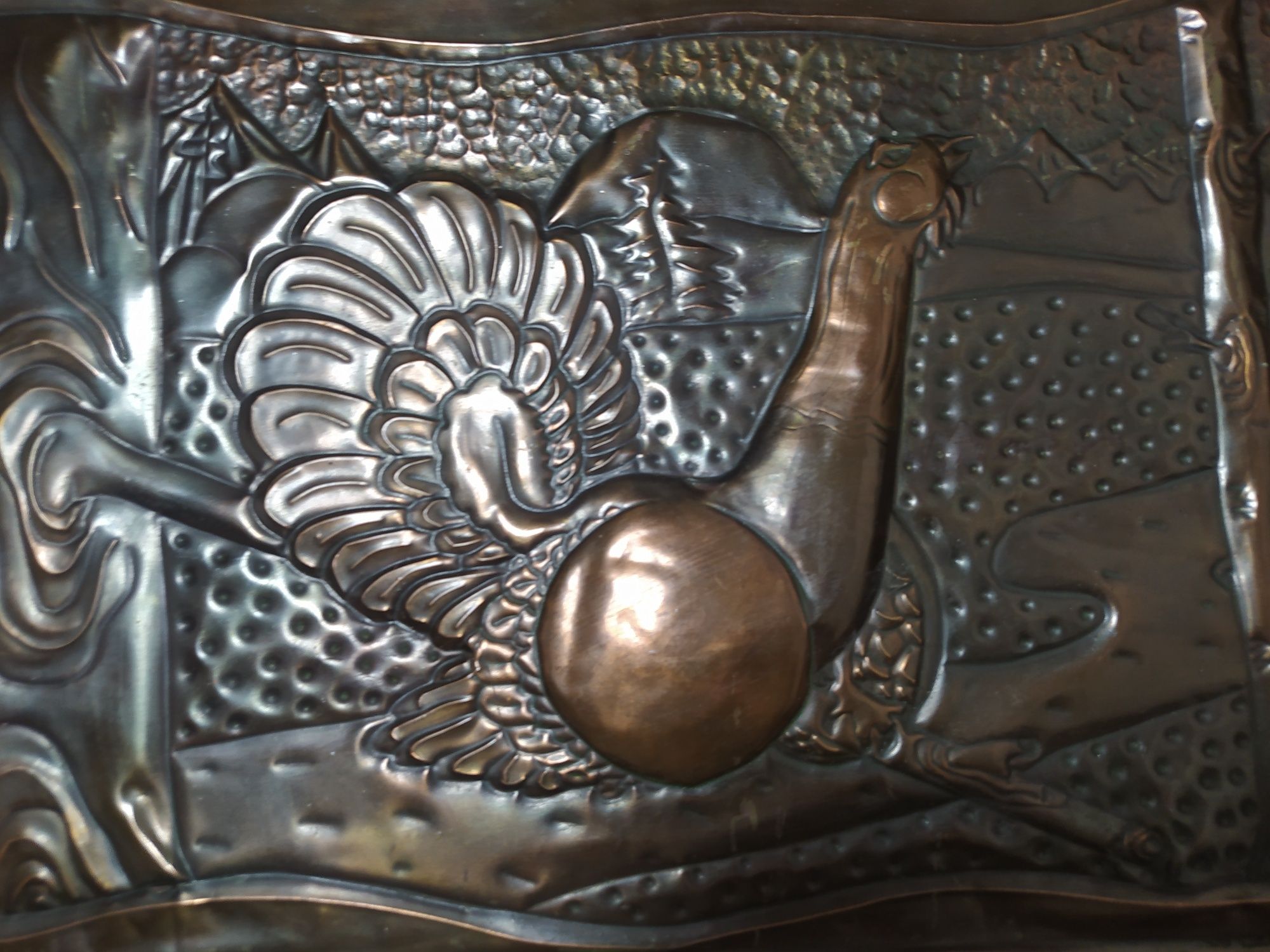 Чеканка Глухарь,тетерев.