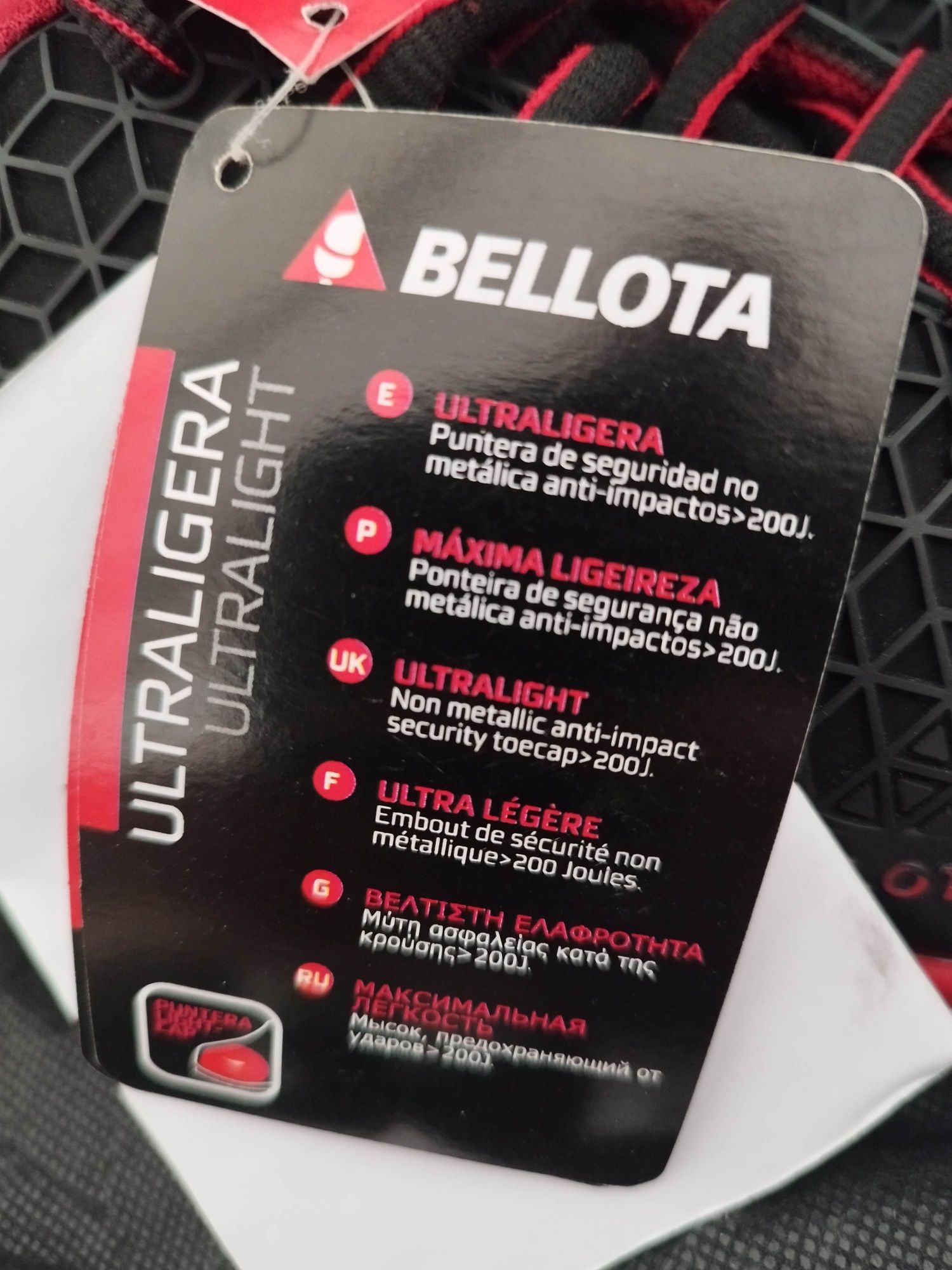 Bellota S3 niskie buty robocze rozmiar 38 stalowe noski
