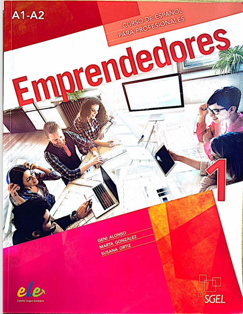 Książka Emprendedores A1-A2