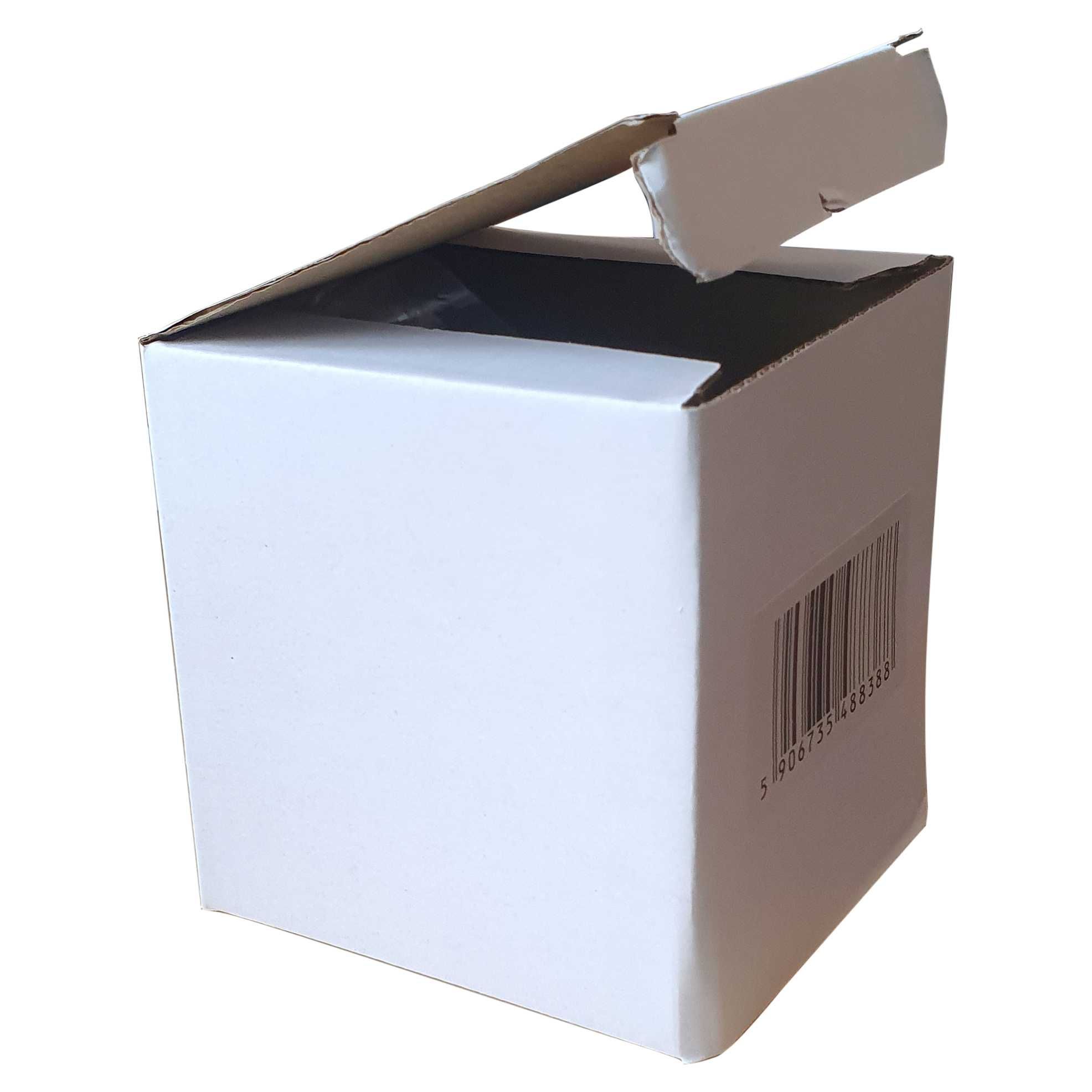 Białe pudełka - kartoniki do wysyłki 105x105x115mm