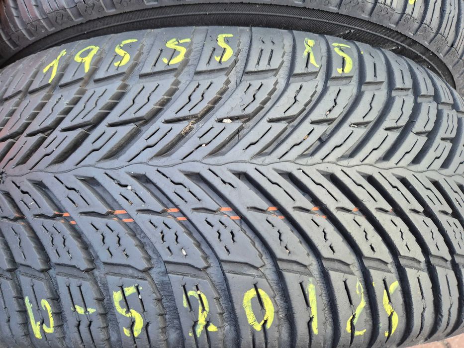 195/55r15 85H (W520/25)11 4szt 6,5/7,5mm 21r Seasonproof NOKIAN