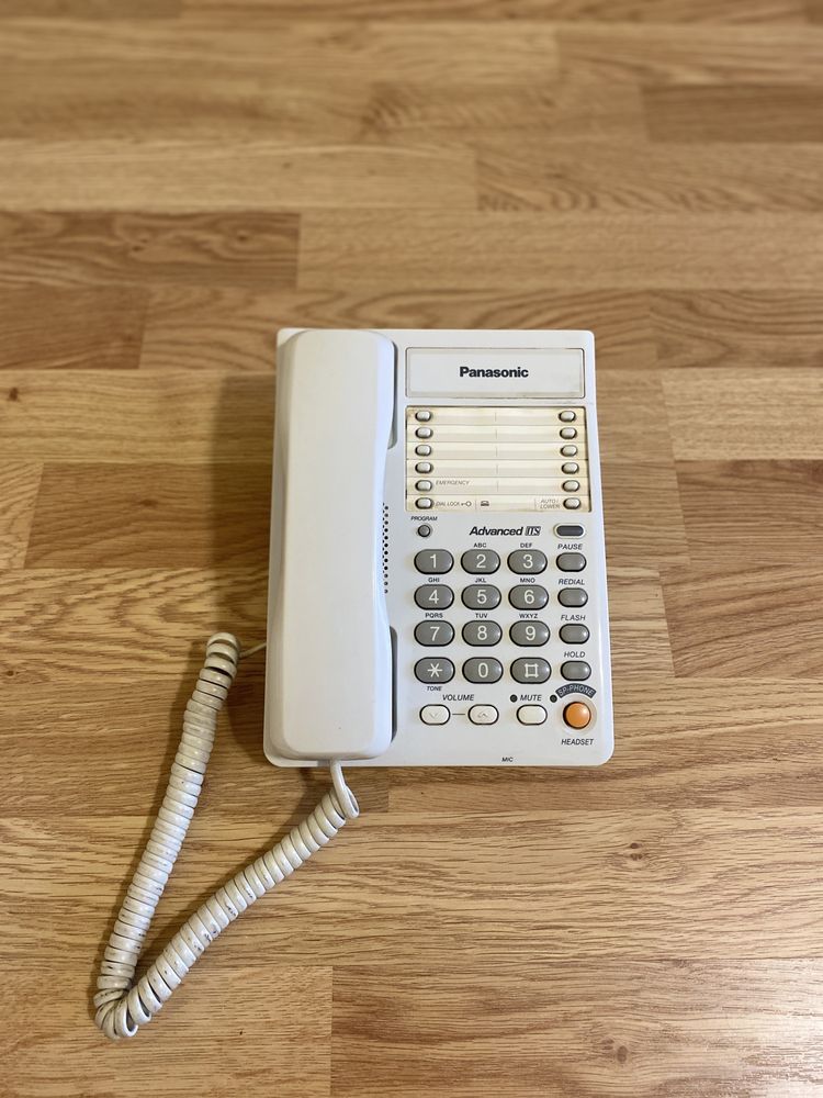 Телефон стаціонарний PANASONIC KX-TS2363 (KX-TS2363RUW)