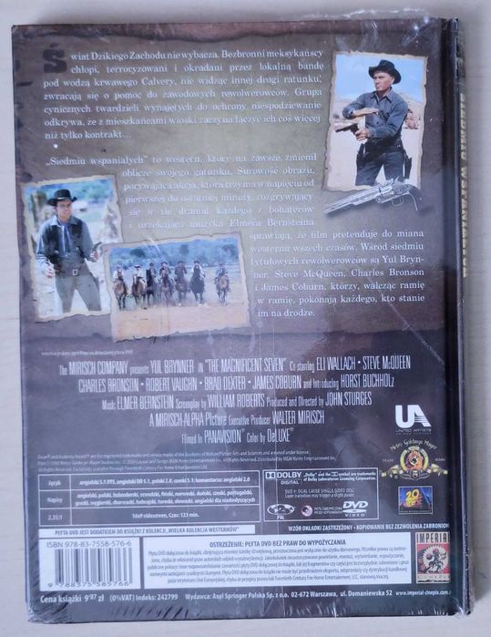 Siedmiu wspaniałych film dvd western / DVD / Film