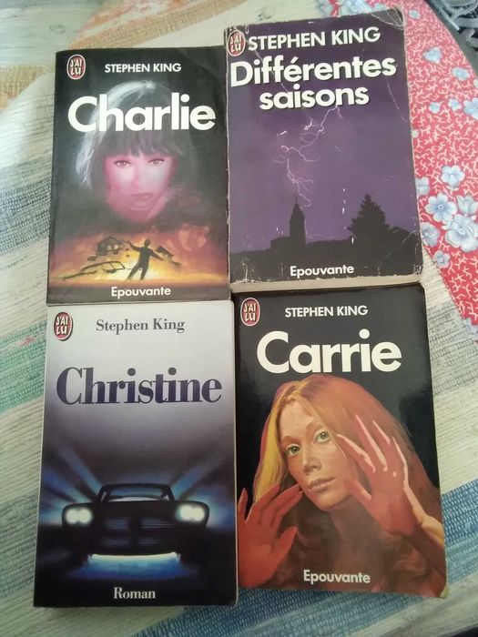Stephen King / livres en français, livros em francês
