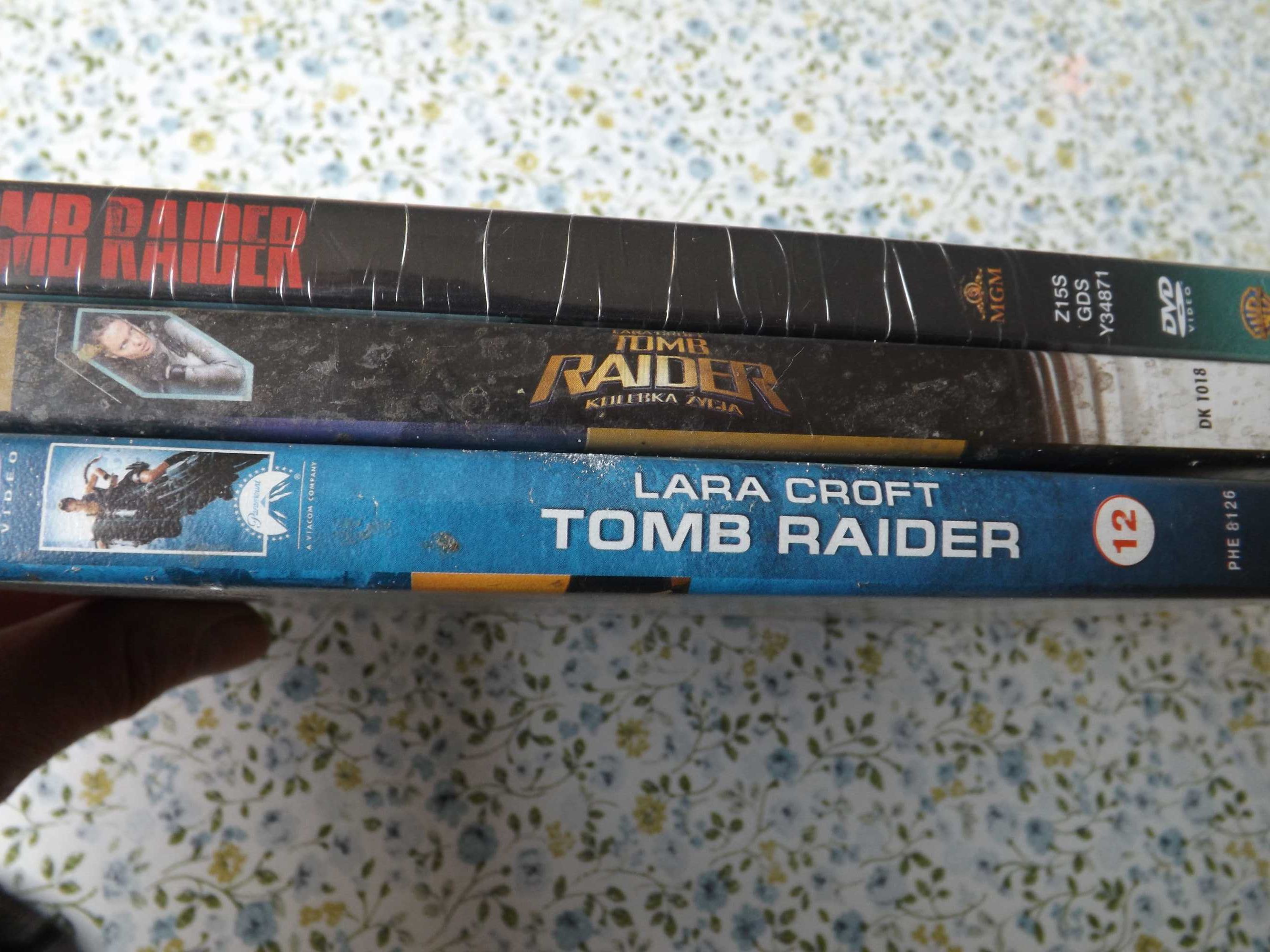 Tomb Raider dvd trylogia kolebka życia