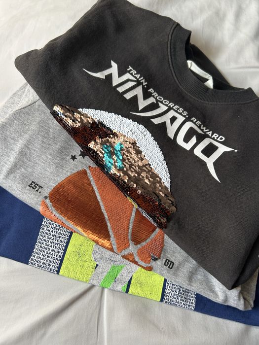 Bluzy dla chłopca rozm. 110/116