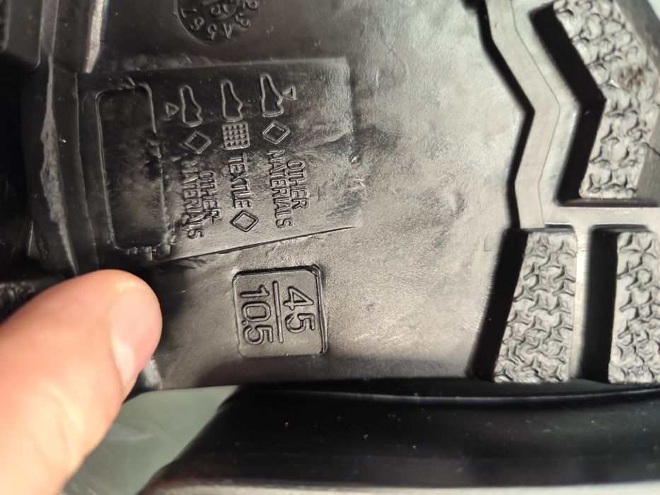 Kalosze czarne nowe Portwest męskie rozmiar 45