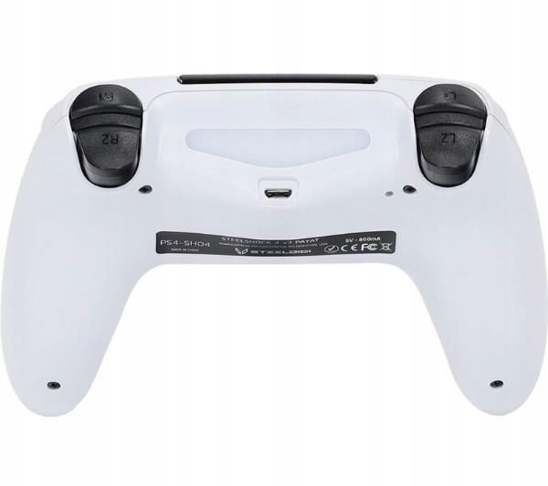 Pad Pc Ps4 Steeldigi Steelshock 4 V3 Kontroler Biały