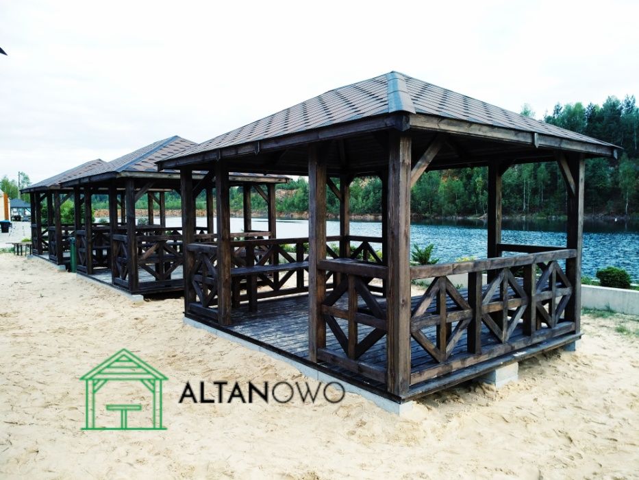 altana ogrodowa altana drewniana altanki ogrodowe drewniane 3x3 4x4