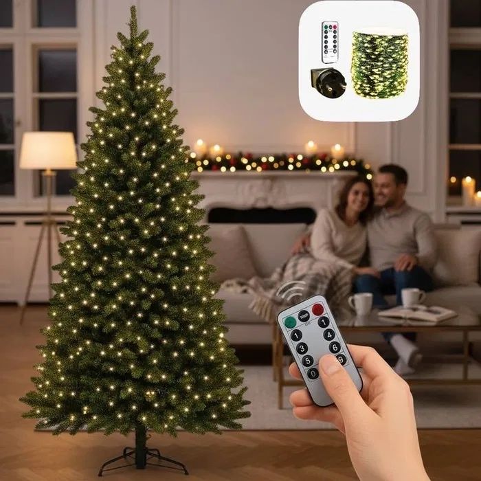 Гирлянда роса 30,50,100 м мішура Польща ХІТ ТІКТОКУ бахрома кінський х