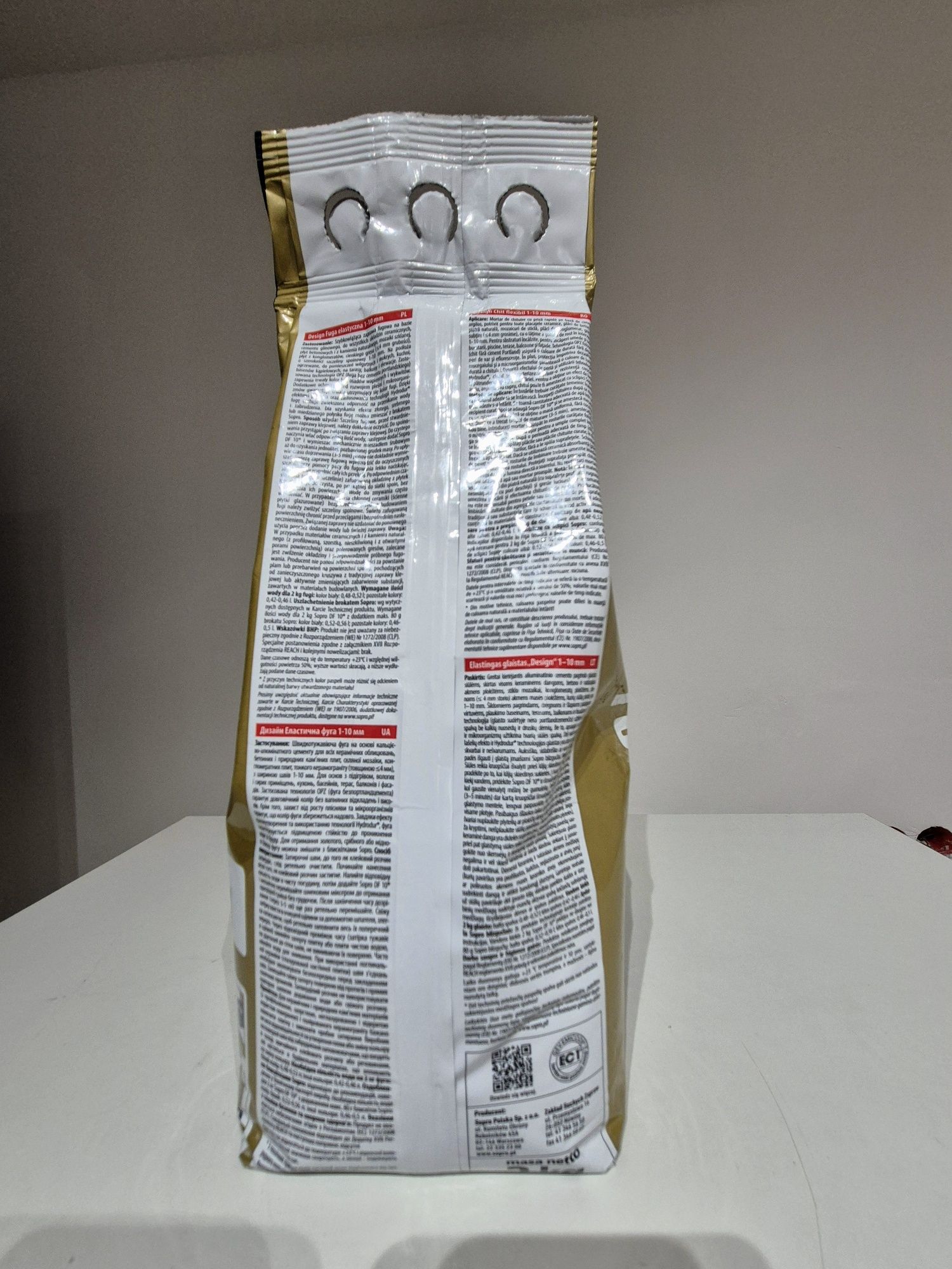 Sopro DF10 Design Fuga elastyczn 1-10 mm kolor 72 naturalny szary 2kg