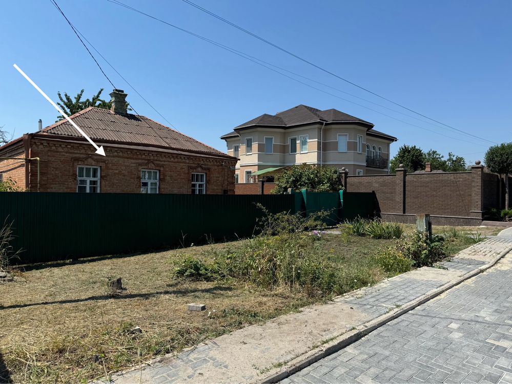 Продаж земельної ділянки з будинком. Район нова Олексіївка