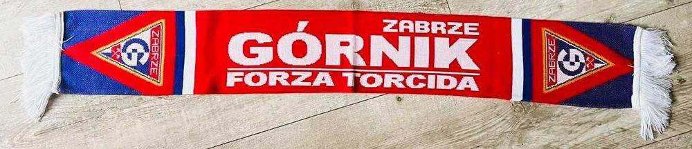 GÓRNIK ZABRZE!! Forza Torcida  !! szal piłkarski sportowy
