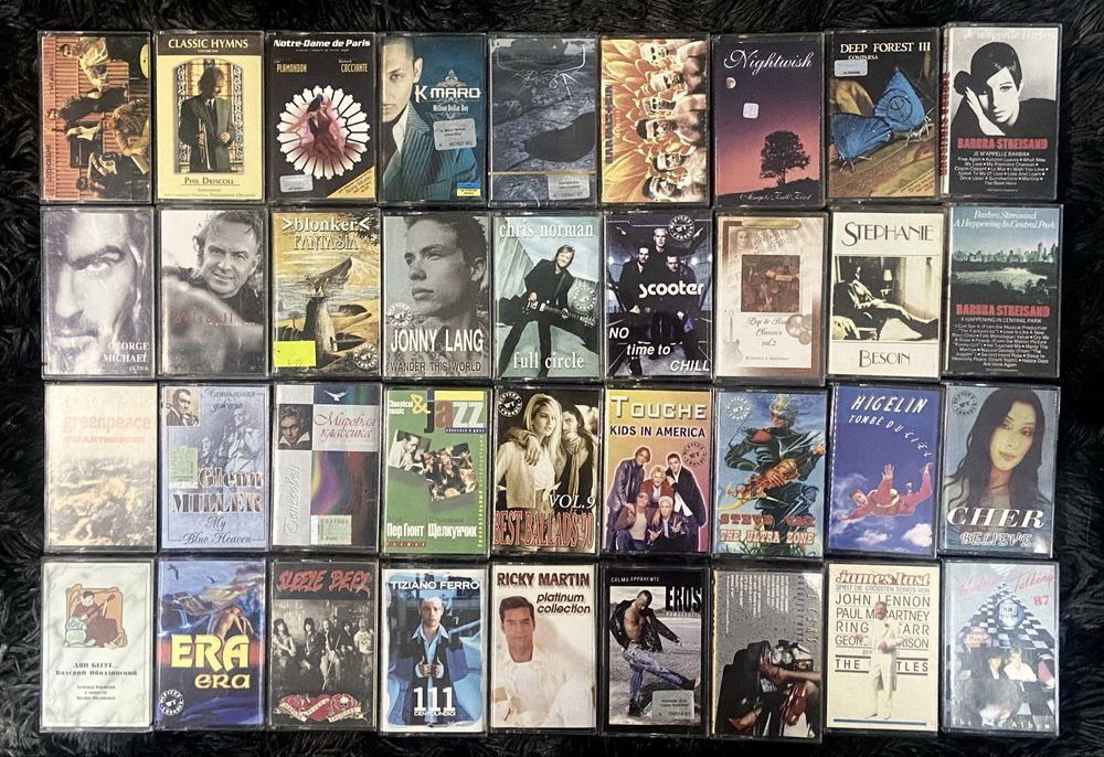 Ліцензійні і фірмові аудіо касети