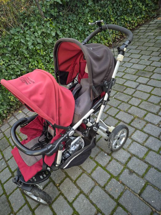 Spacerówka dla bliźniąt, stan przyzwoity.