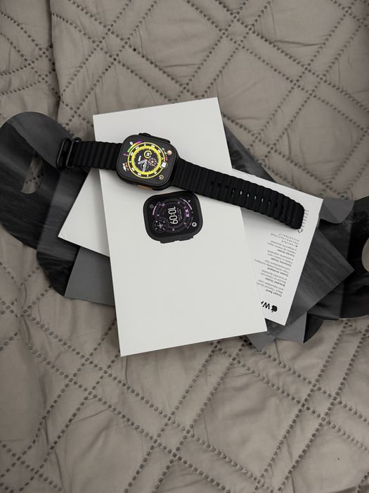 Apple watch ultra 3 49mm ti blek