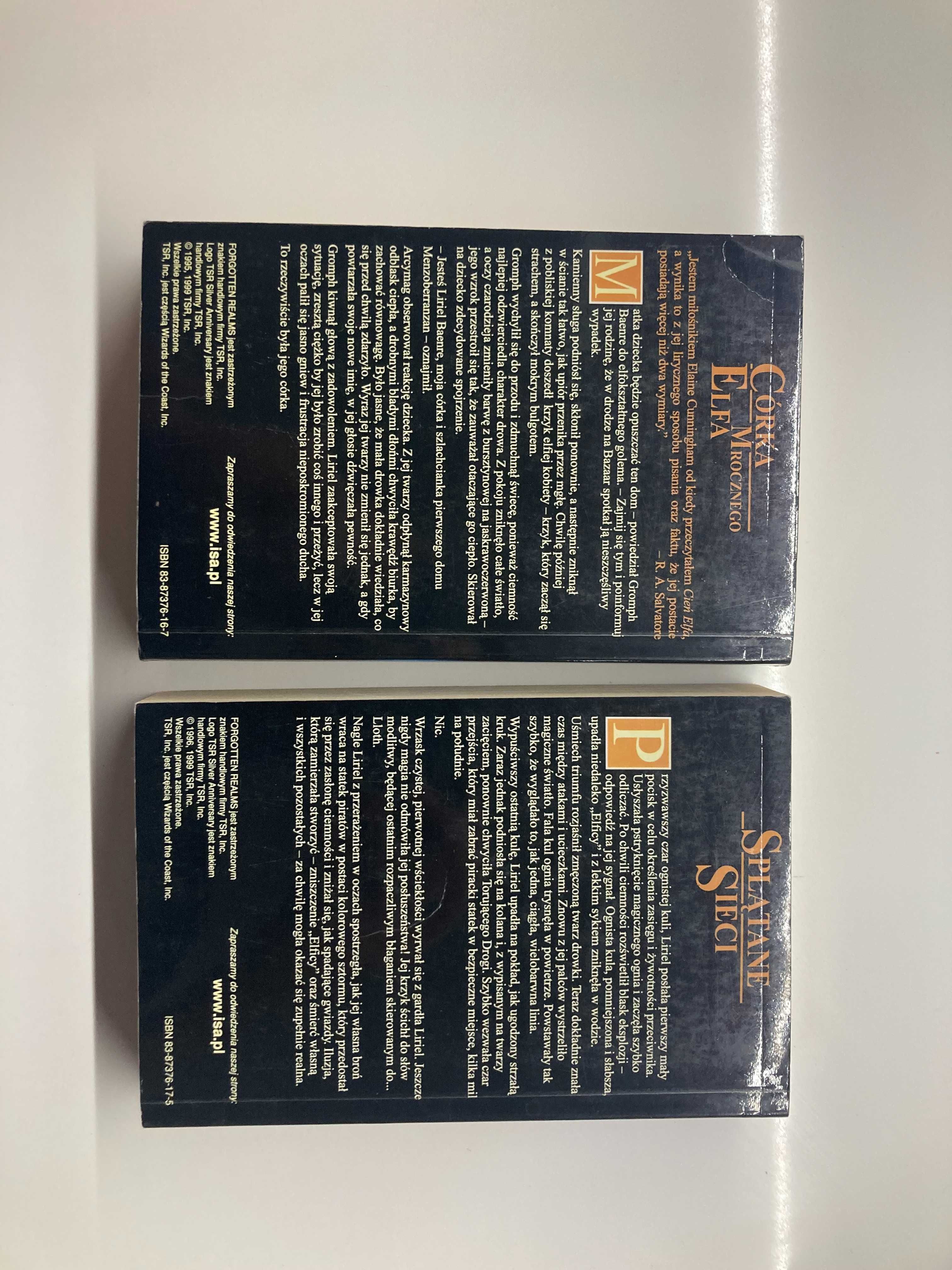 Córka mrocznego Elfa 
Splątane sieci Dylogia Liriel - Forgotten Realms