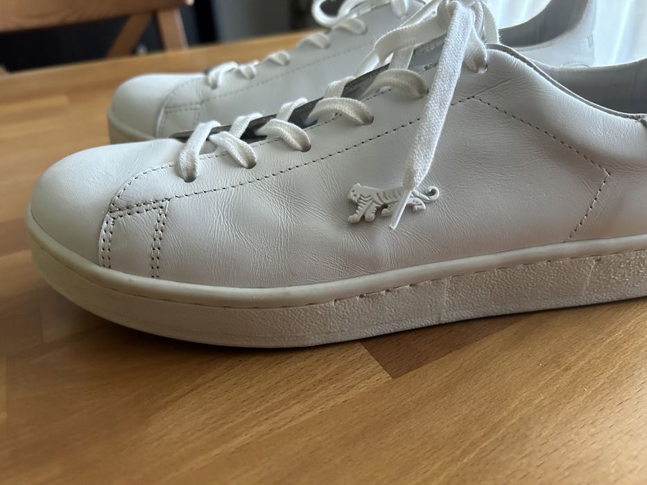 Sapatilhas brancas em pele / couro Umder Blue