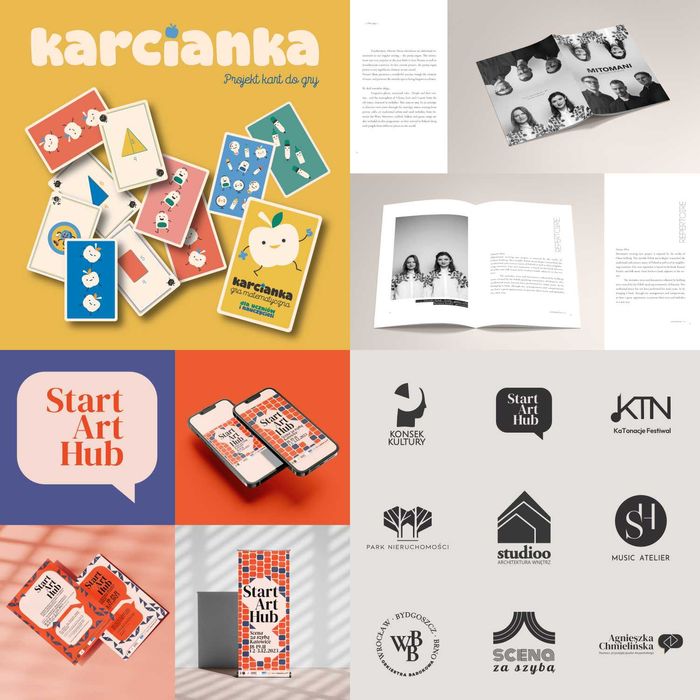 Projektowanie grafiki, logo, identyfikacja wizualna, ilustracja