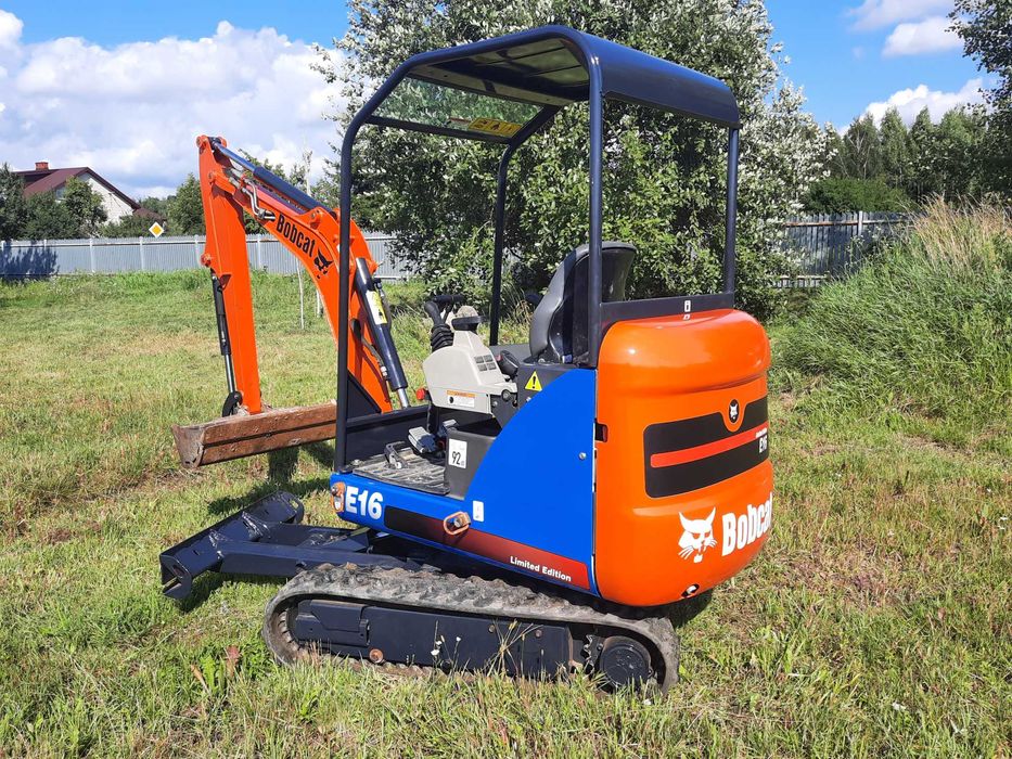wypożyczalnia wynajem minikoparka mini koparka 1500/tydzień  bobcat