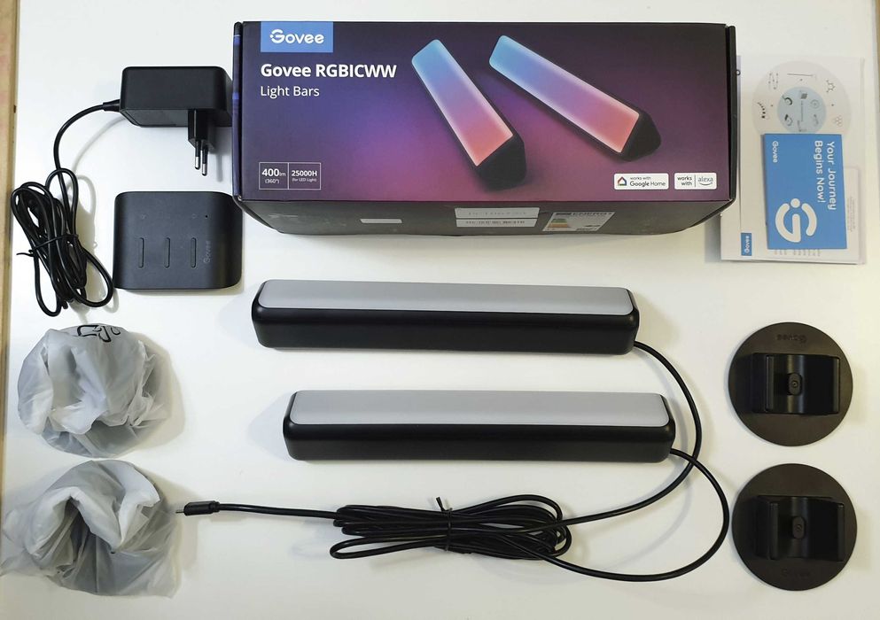 Lampy GOVEE H6056 Flow Plus RGBICWW Wi-Fi BT - Gwarancja