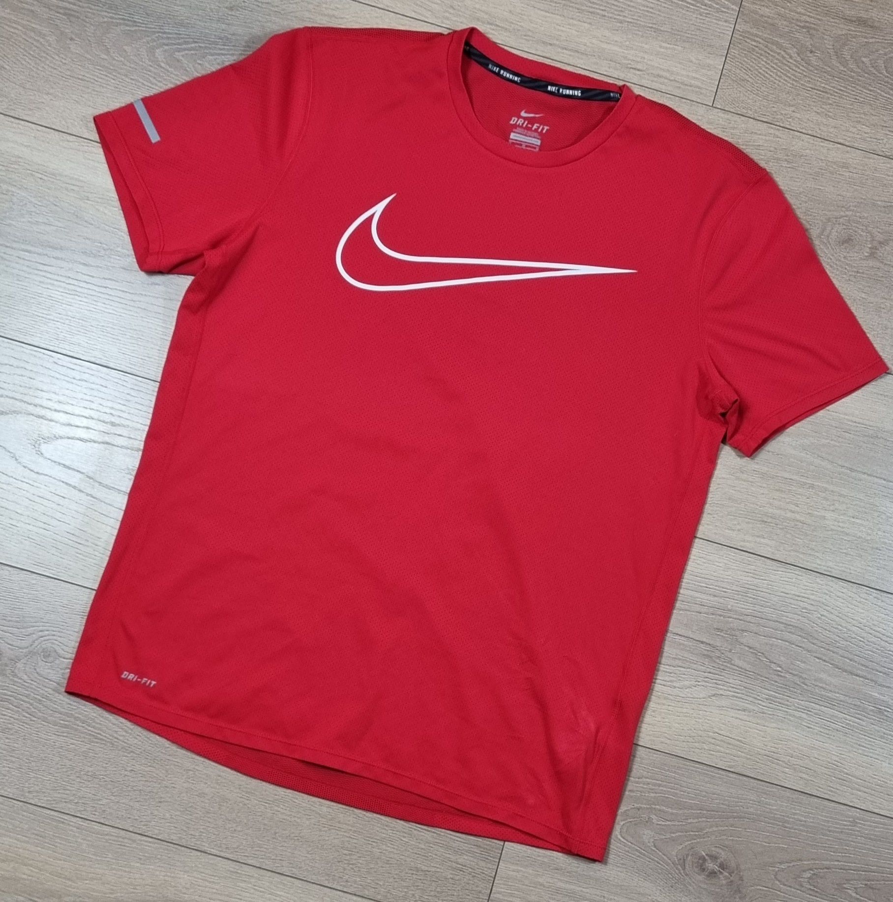 Koszulka męska Nike Running, Dri-Fit, sportowa, odblaskowa