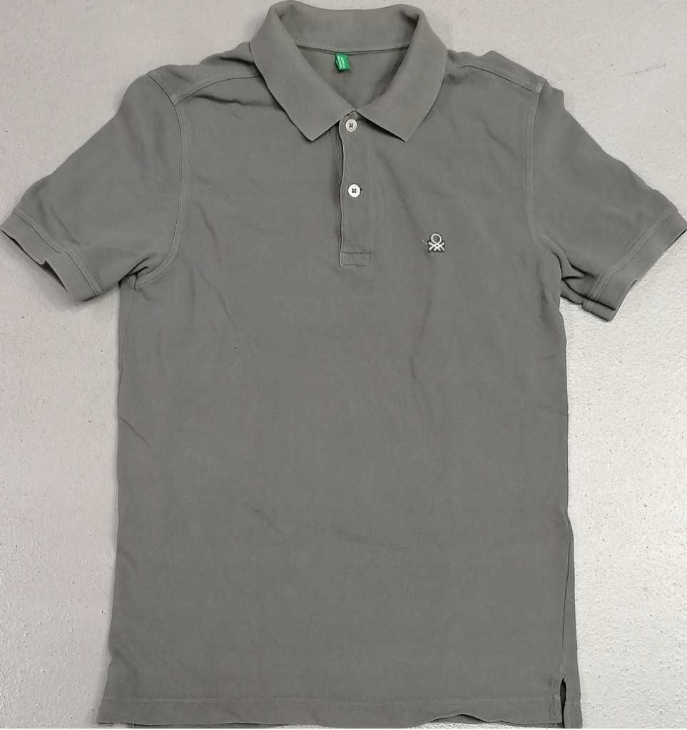 H) BENETTON męska koszulka polo Roz.S/M