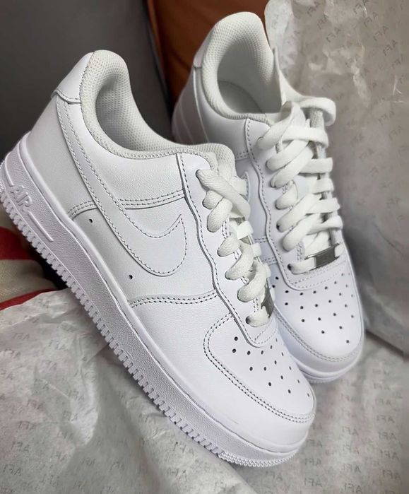 "Buty Trampki" NikeAir _Force1Low_White_R.45