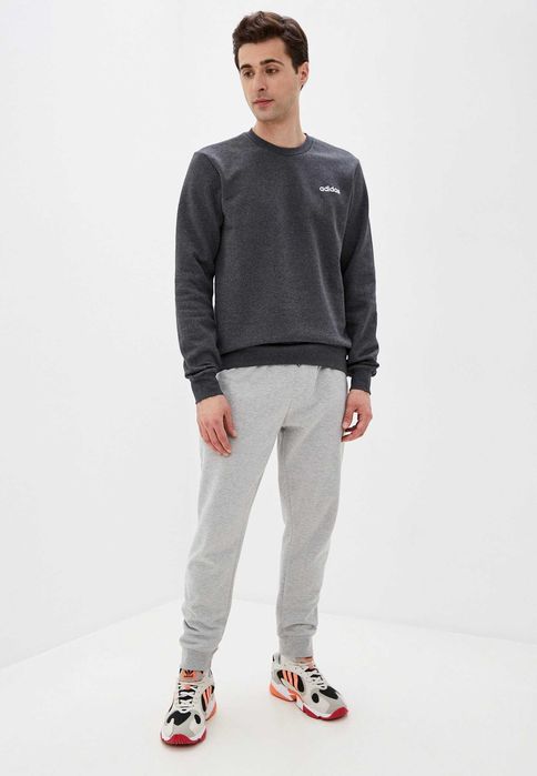 США! Чоловічі світшоти Adidas Feelcozy FT0541 Оригінал! На Флісі! S,M