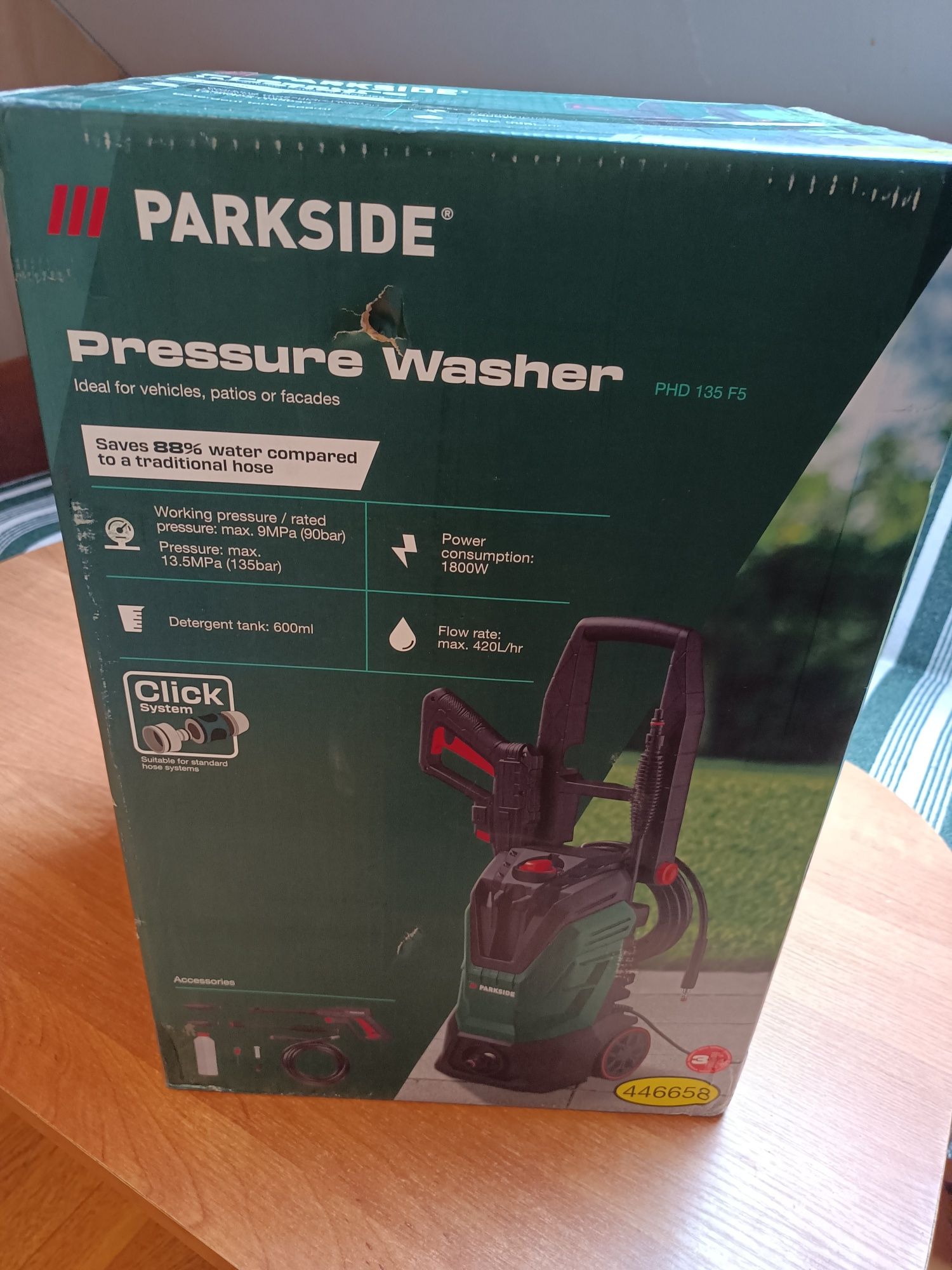 Myjka ciśnieniowa NOWA Parkside PHD 135 F5