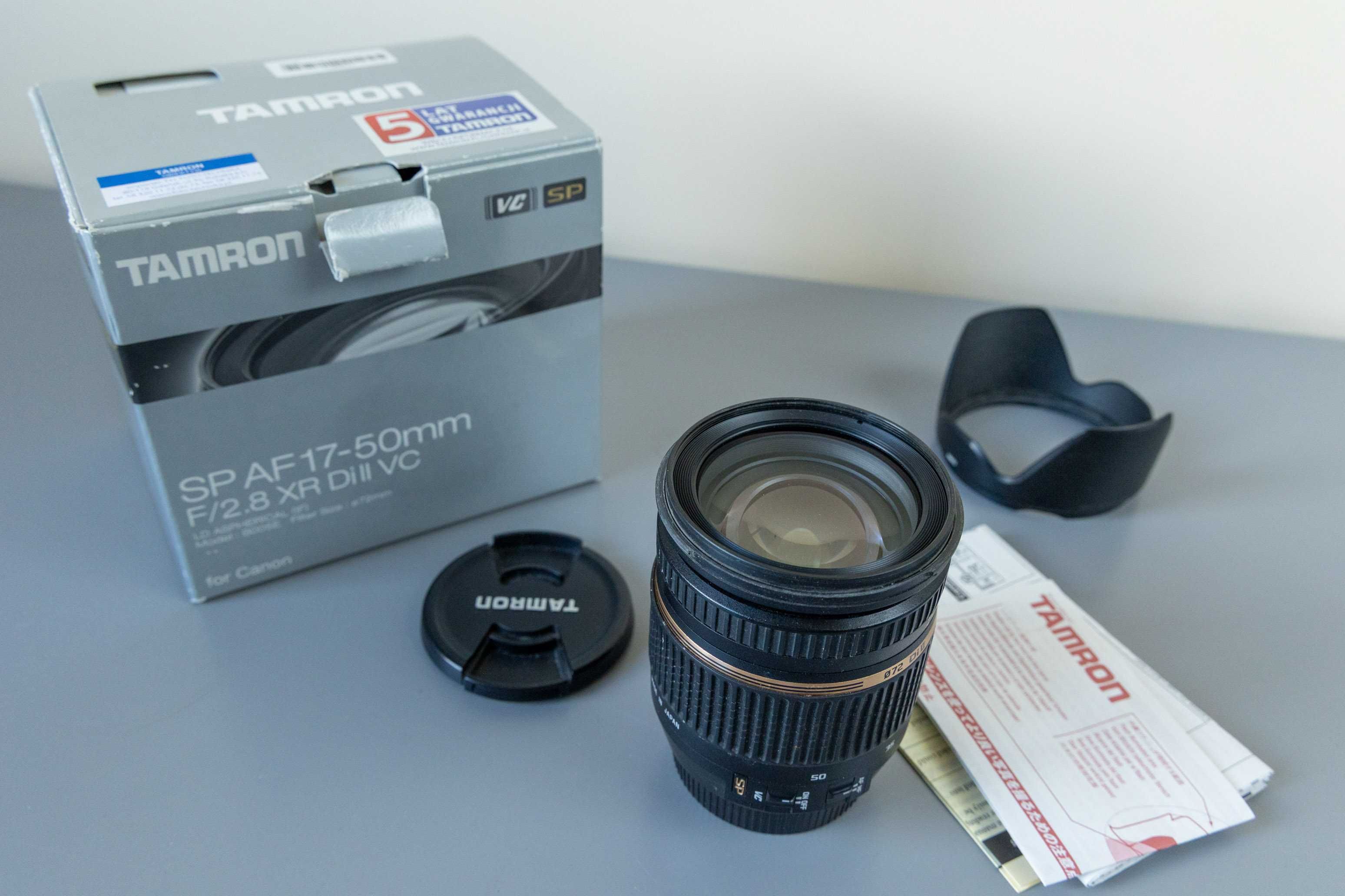 Tamron SP AF 17-50 mm f/2.8 XR Di II VC do Canon EF