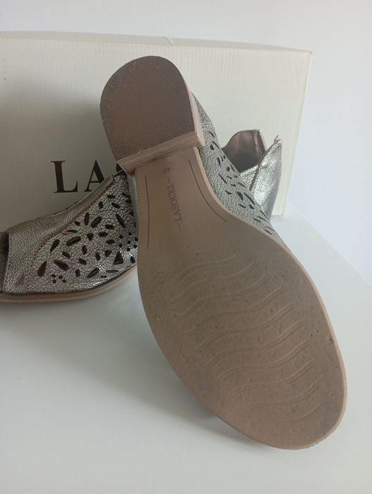 Złote sandały Lasocki rozmiar 40