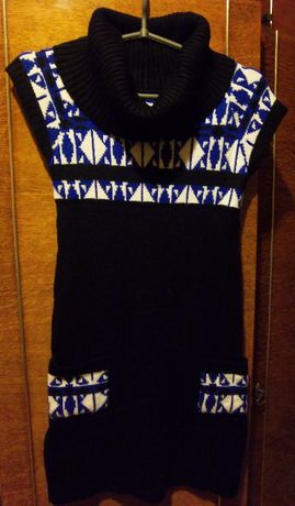 Платье вязаное (туника, свитер)