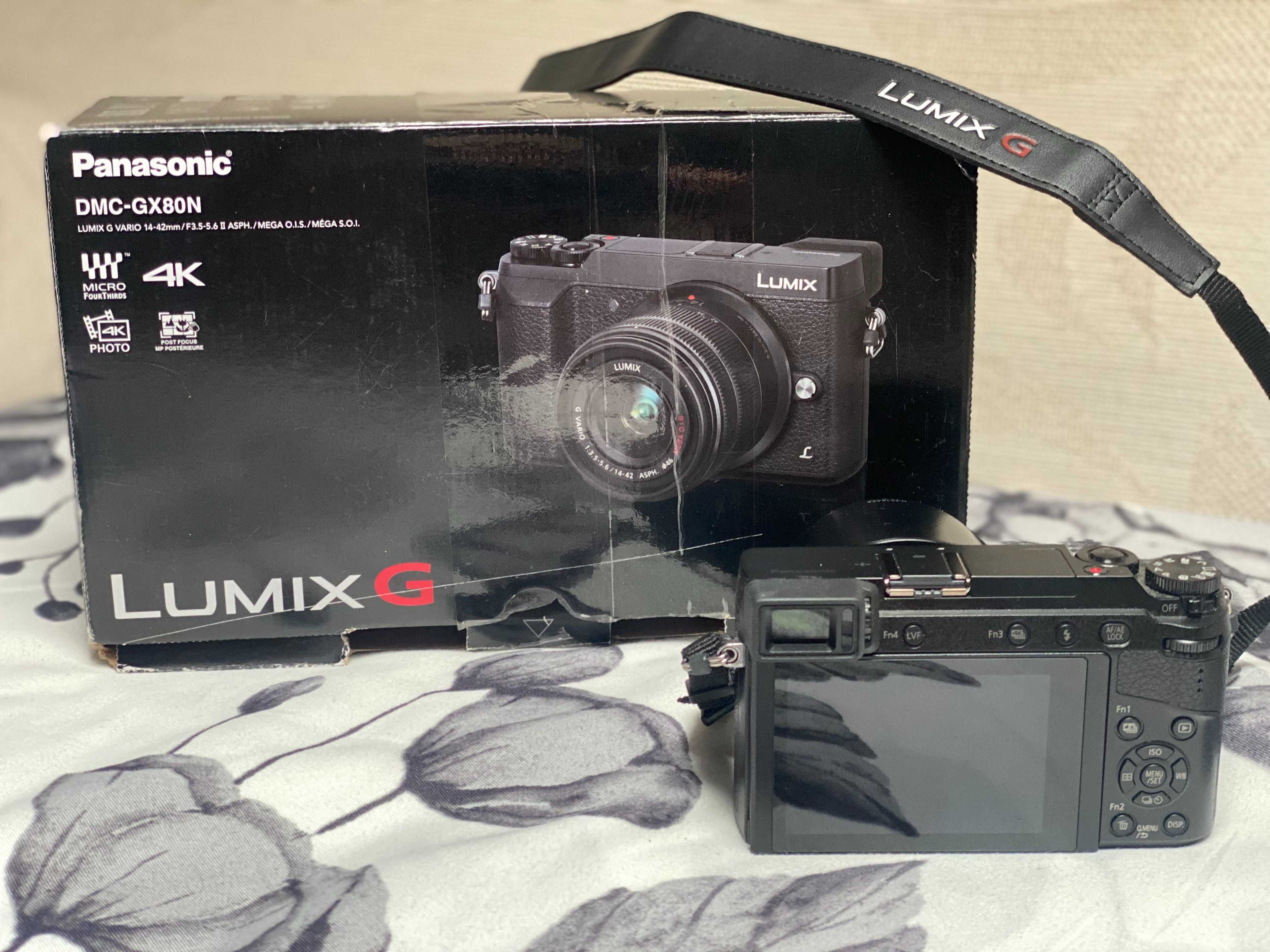 Lumix DMC-GX80N Panasonic Nieużywany, pudełko + gwarancja